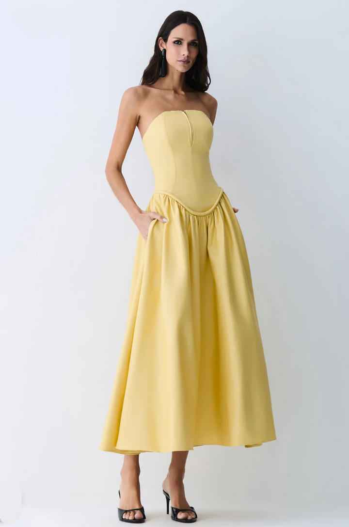 Vestido Midi Tomara que Caia