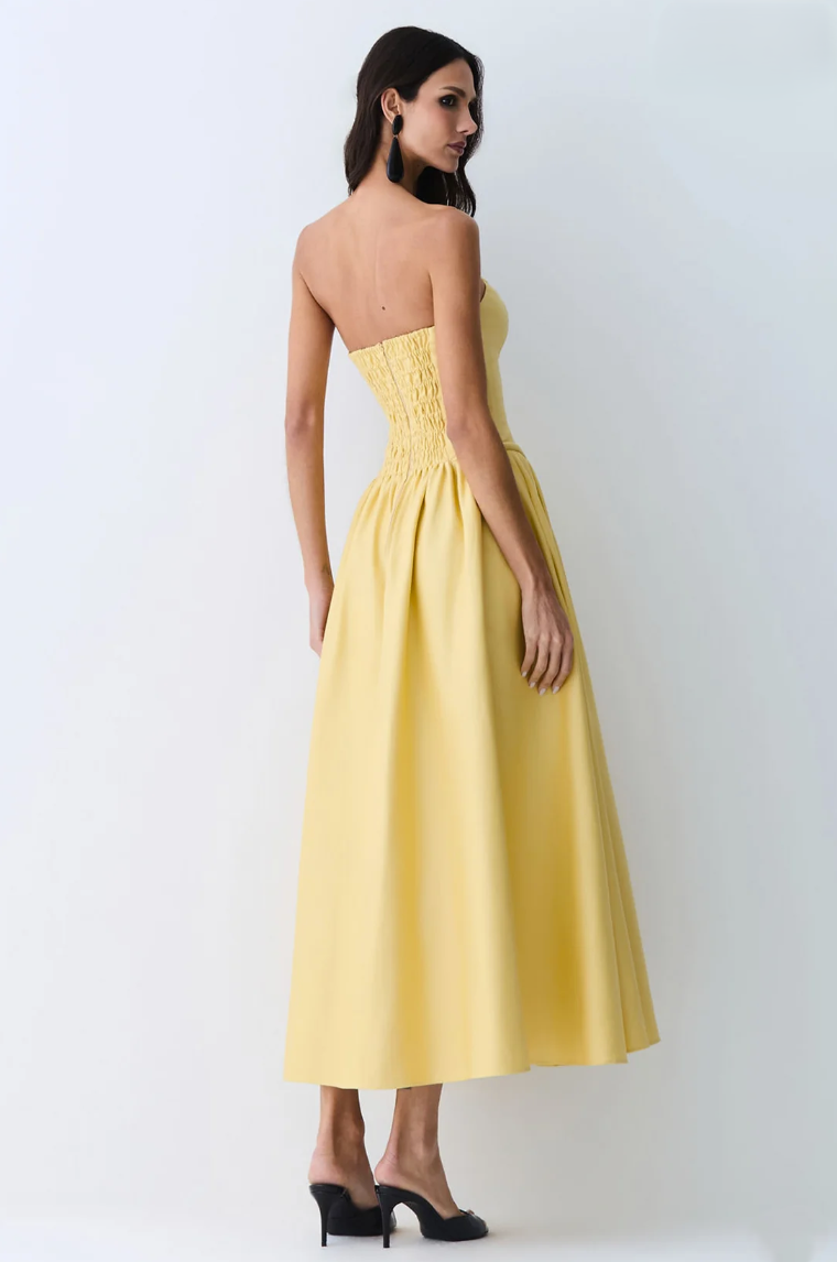 Vestido Midi Tomara que Caia