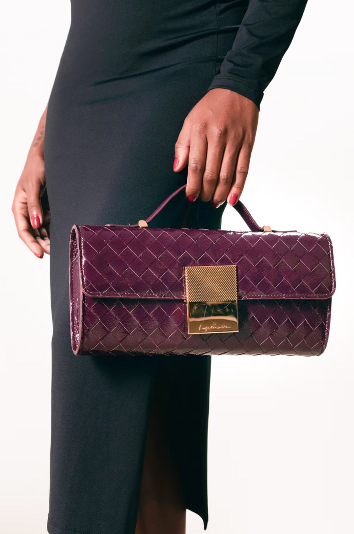 Woven Leather Bag