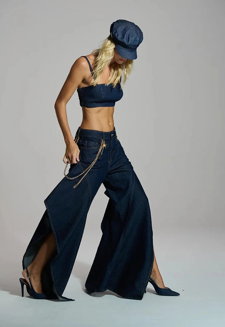 Calça Jeans Arquitetônica