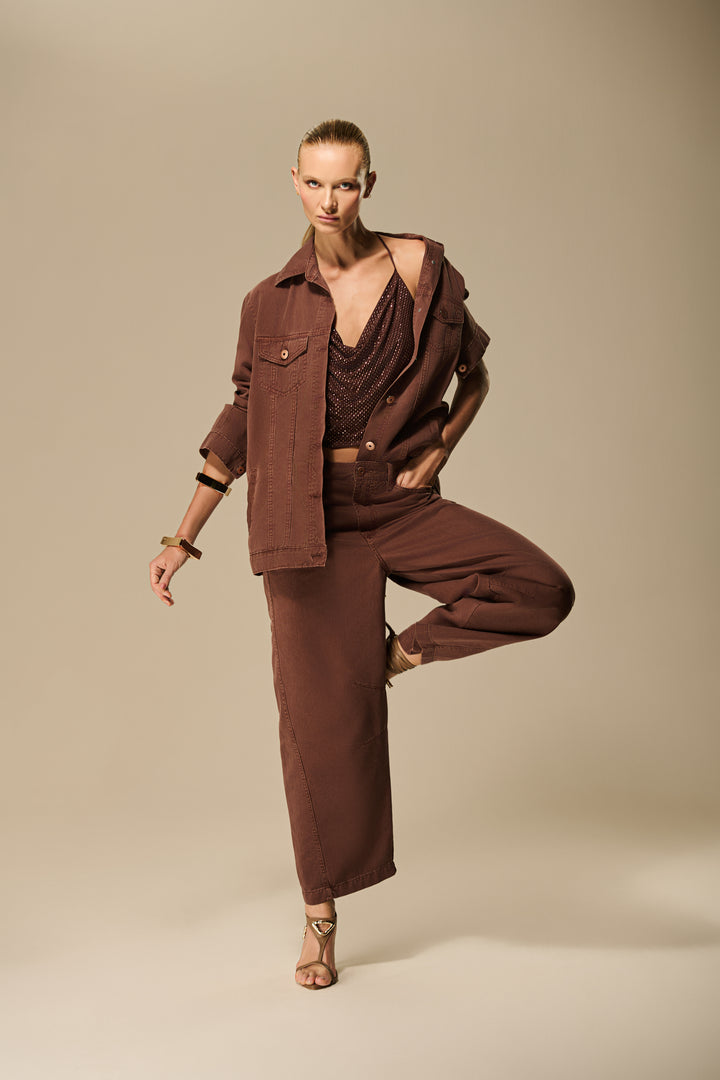 Barrel Twill Pants