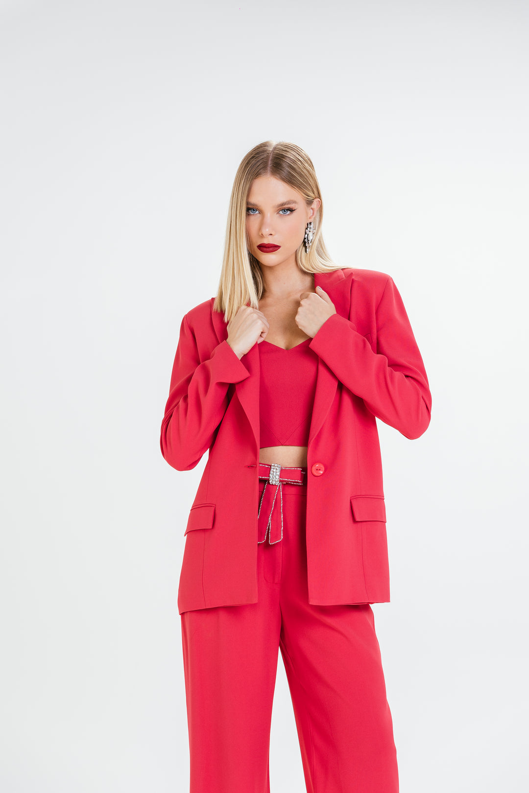 Pants+Blazer Set