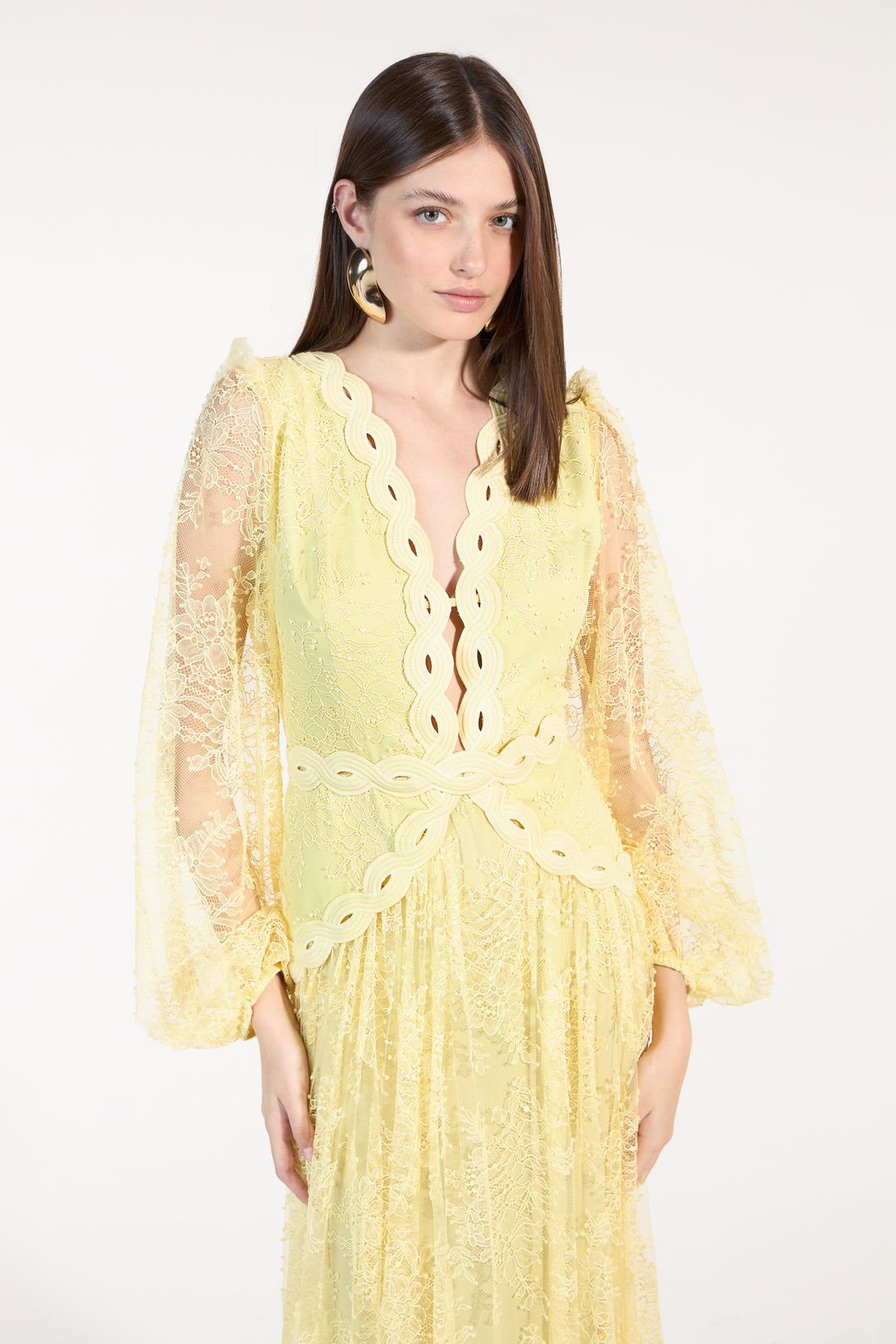 Vestido Longo Renda