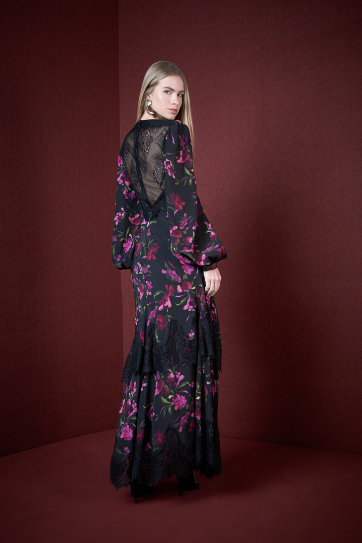 Vestido Maxi Midi Floral