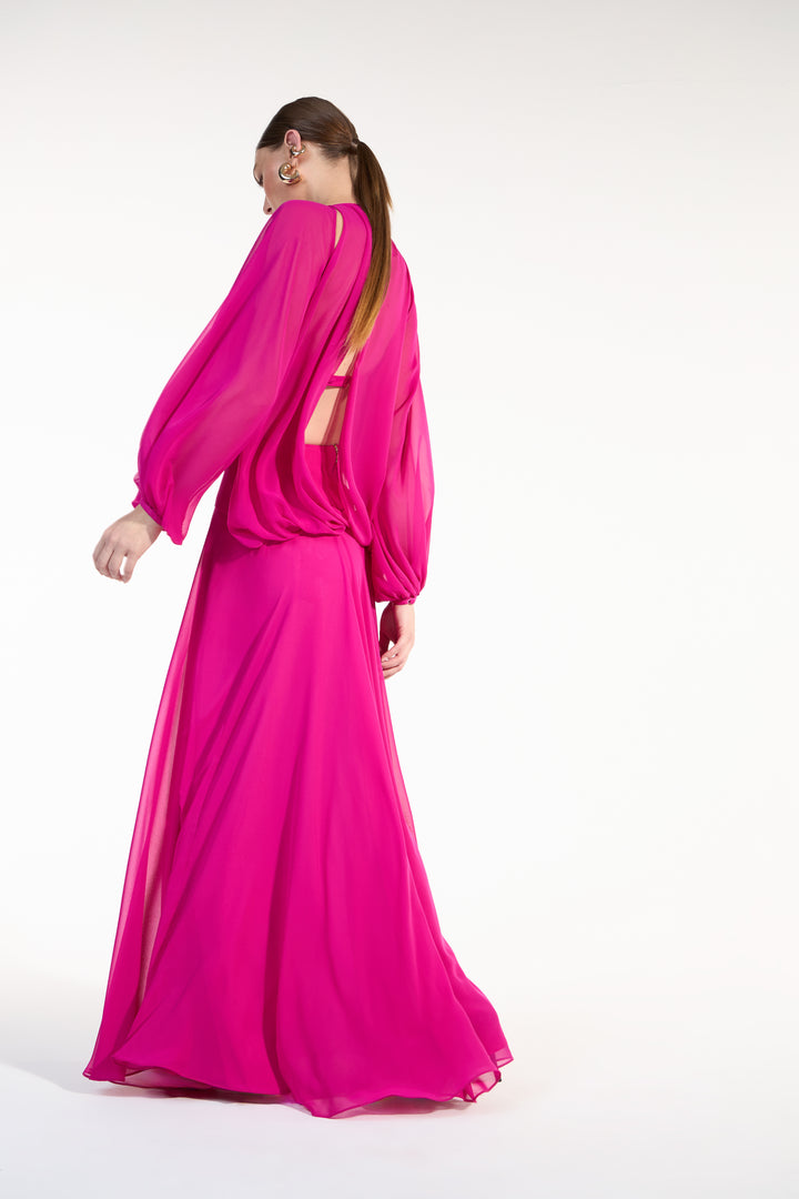 Vestido Longo Chiffon