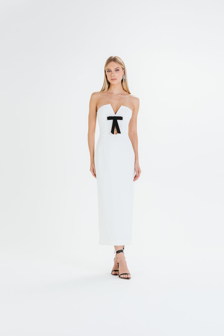 Vestido Midi Laço Charth