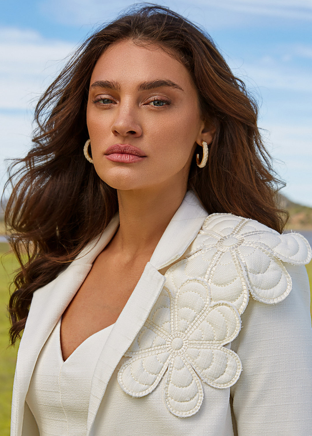 Anne Fernandes Blazer+Dress Set