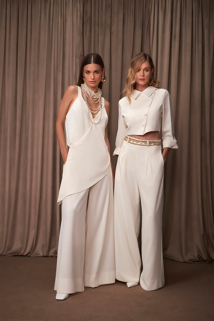 Anne Fernandes Blouse+Pants Set