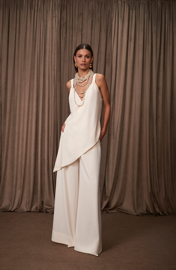 Anne Fernandes Blouse+Pants Set