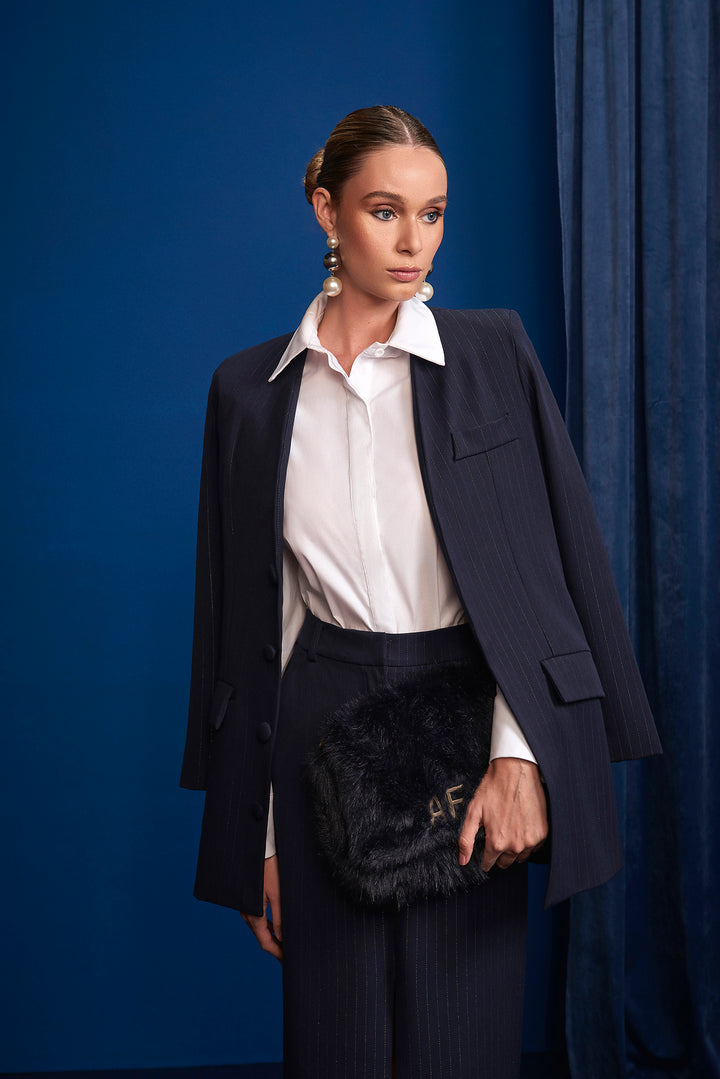 Anne Fernandes Blazer+Skirt Set
