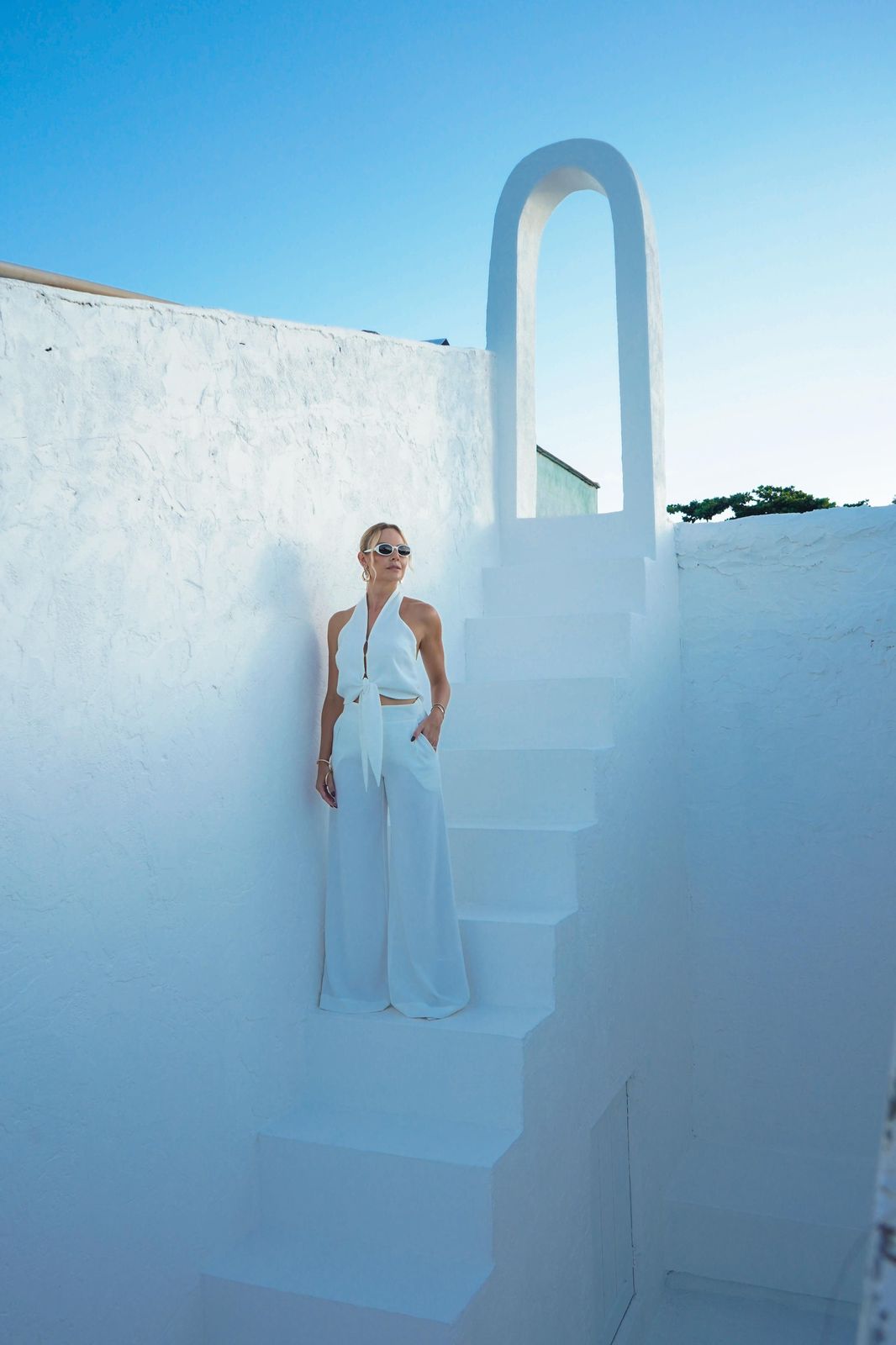 Anne Fernandes Blouse+Pants Set