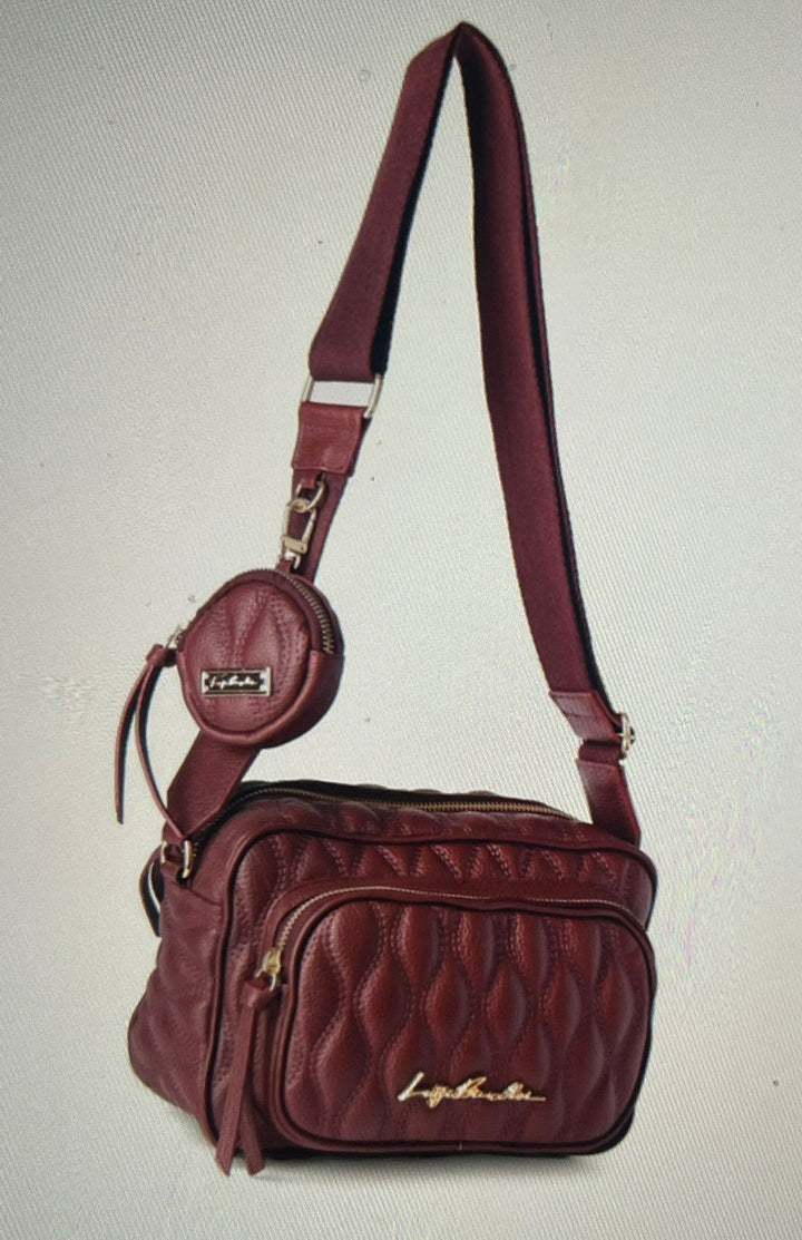 Luiza Barcelos Leather Cargo Bag