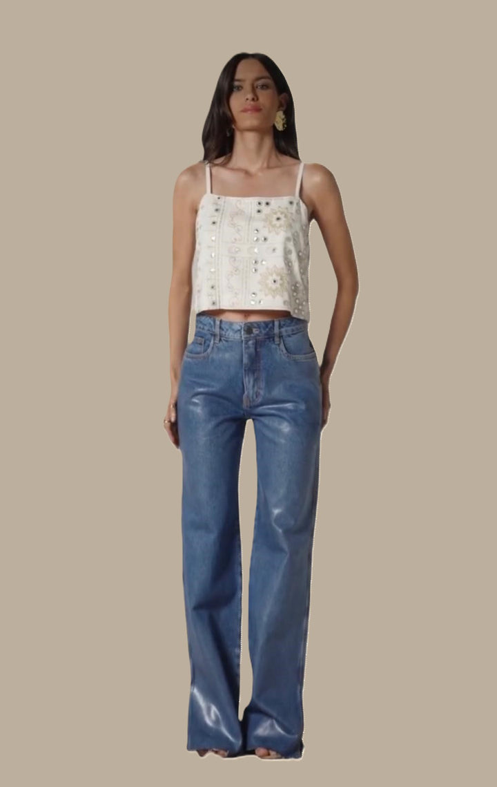 Shine Skunk Jeans