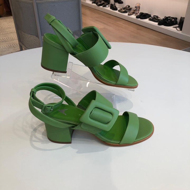 Carrano Leather Maxi Buckle Sandal