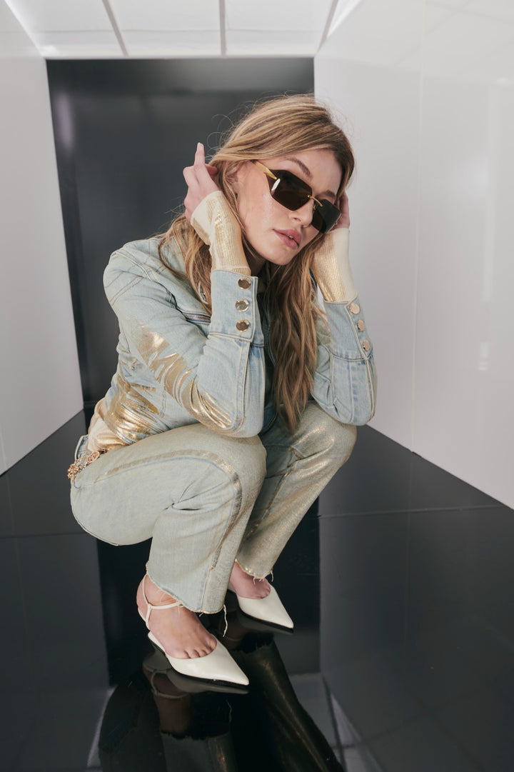 Foil Razzo Denim Jacket