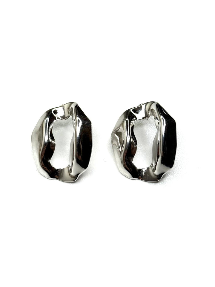 Plain Detailed Organic Earring