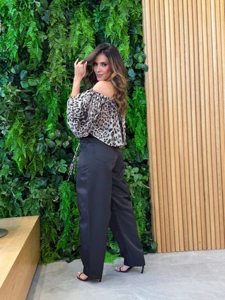 Blusa Ombro a Ombro Jaguar