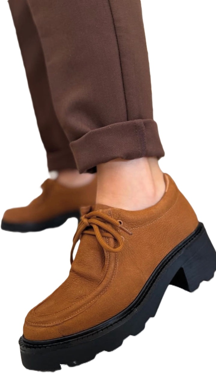 Loafer Wallabee Tratorado Couro