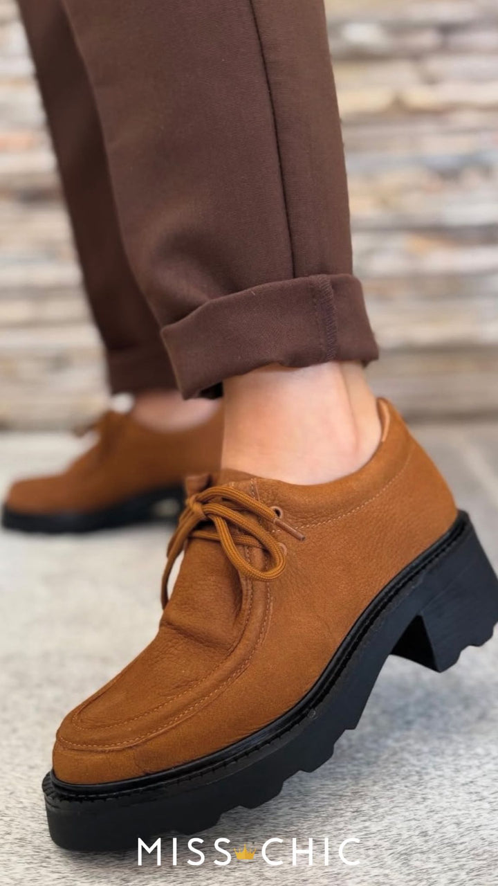Loafer Wallabee Tratorado Couro