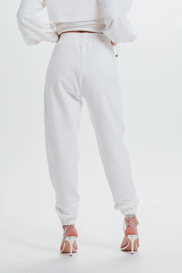 Conjunto Moletom Blusa Bordada Pedra+Calça Charth