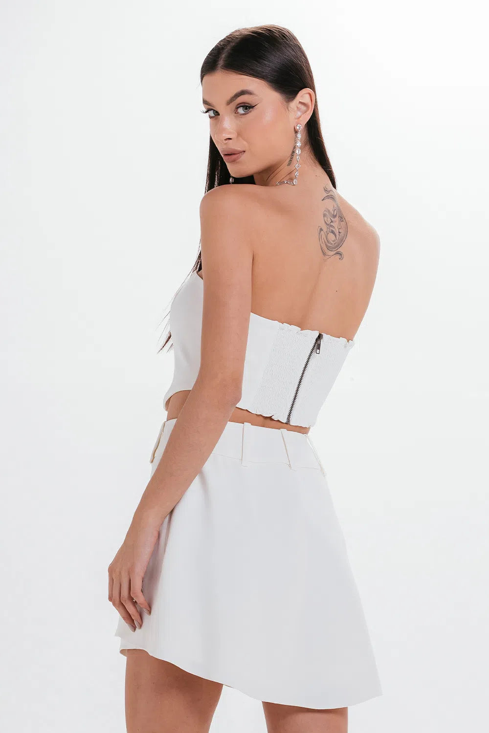 Short Skirt with Rhinestones Charth