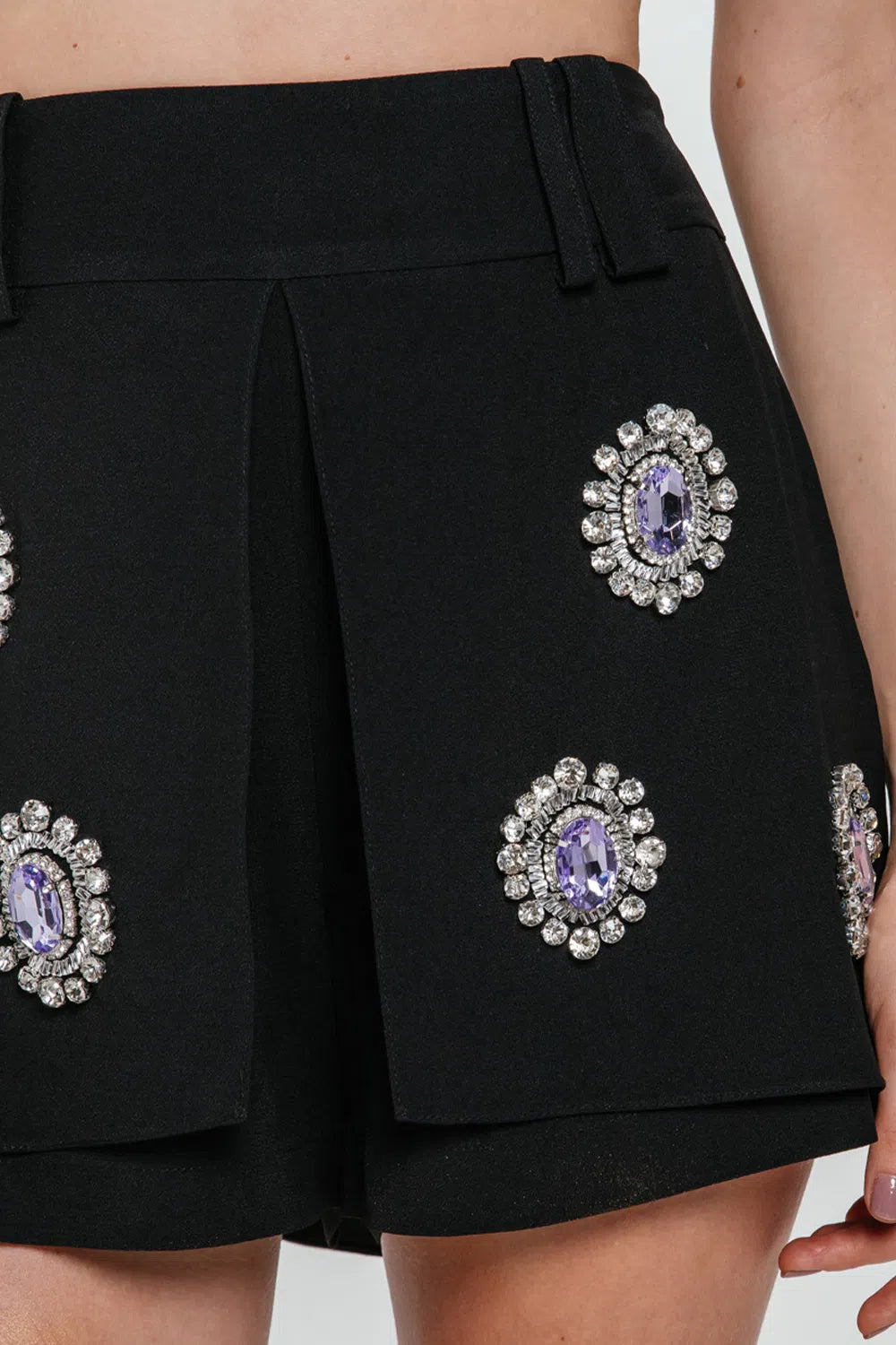 Short Skirt with Rhinestones Charth
