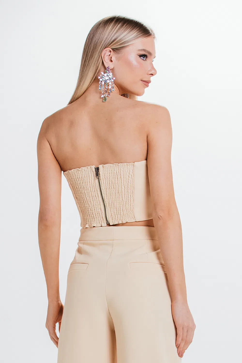 Conjunto Crepe Top+Calça