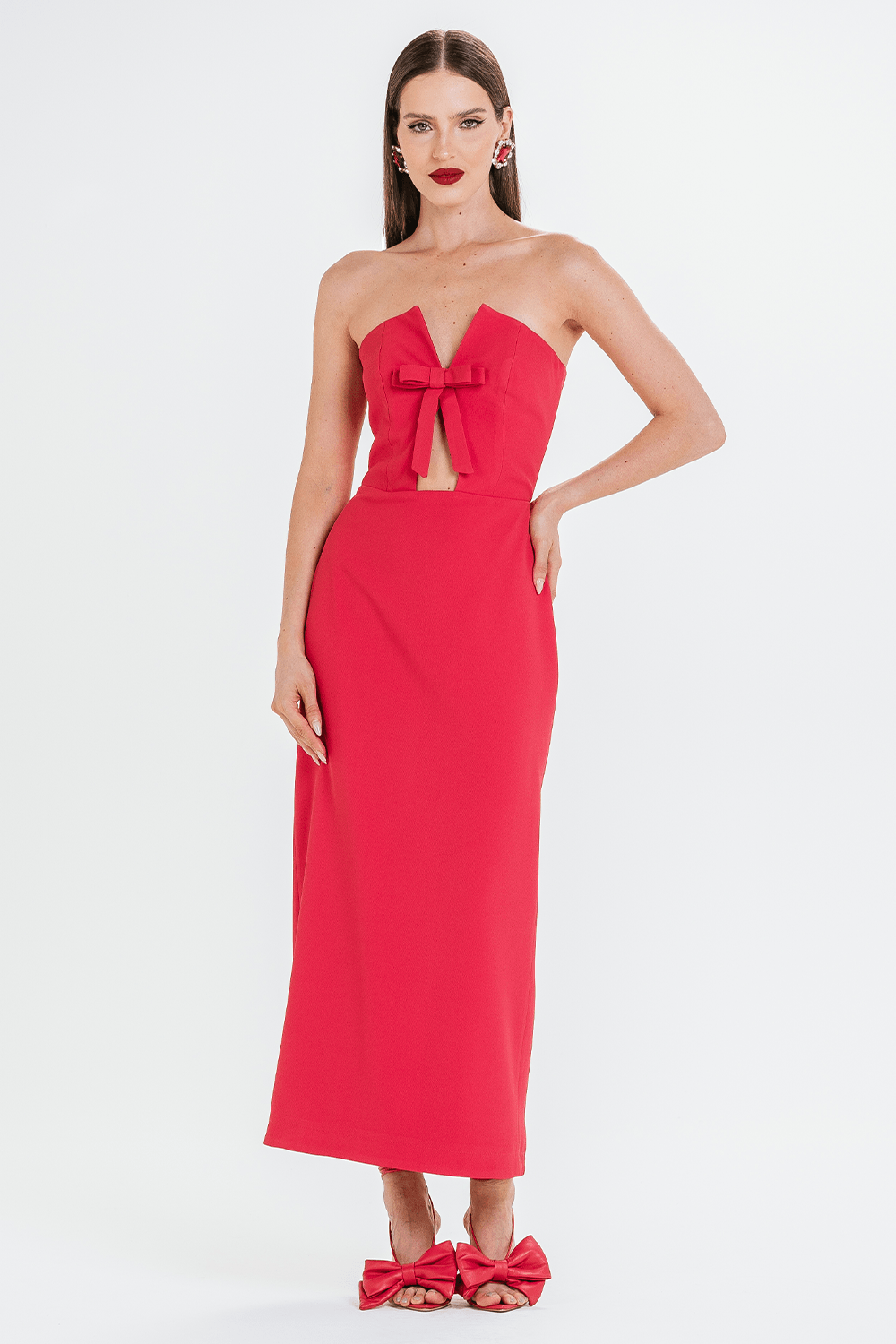 Vestido Midi Laço Charth