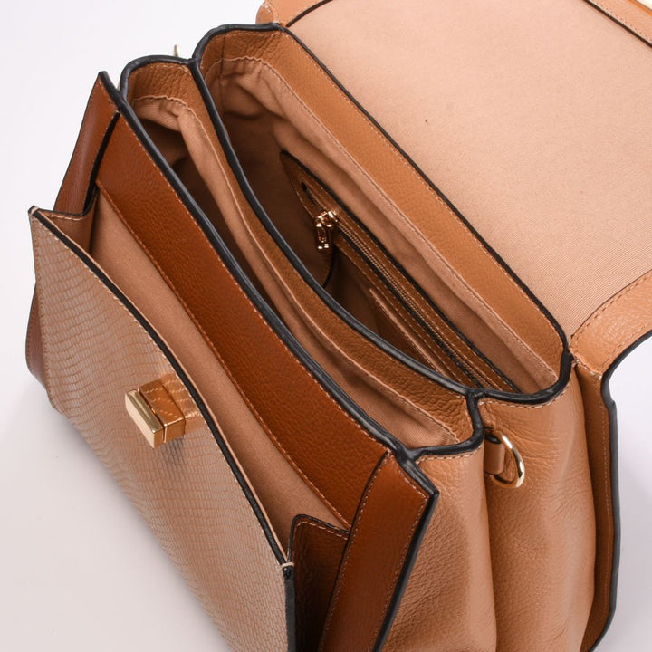 Jorge Bischoff Leather Satchel Bag