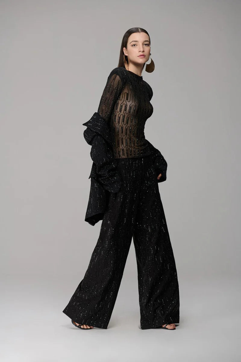 Rhinestone Tailored Blazer