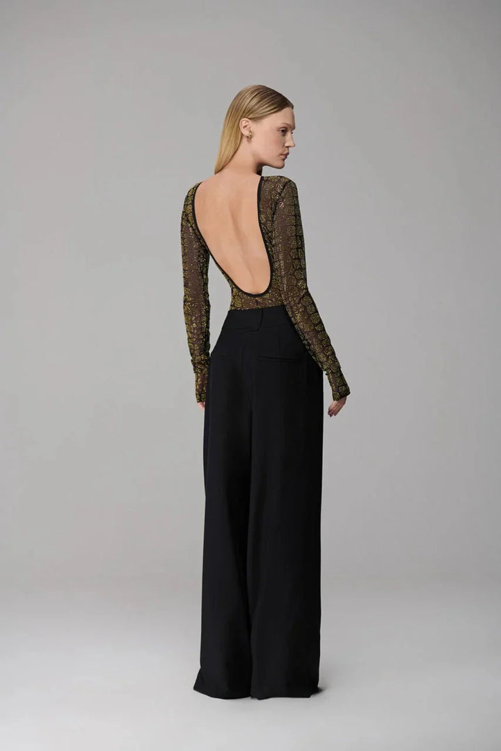 Body Transfer Croco Gold