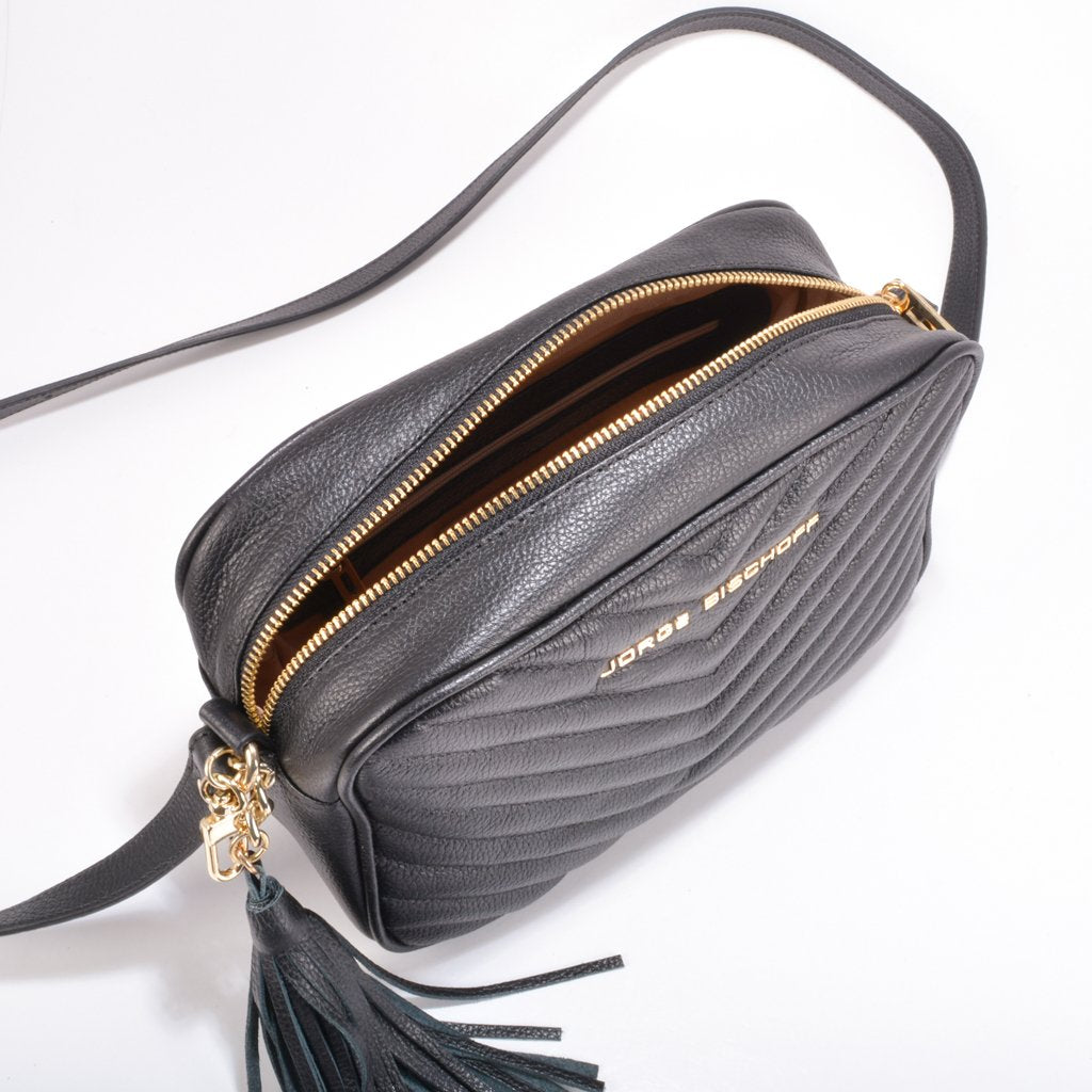 Jorge Bischoff Brulée Barbicacho Leather Crossbody Bag