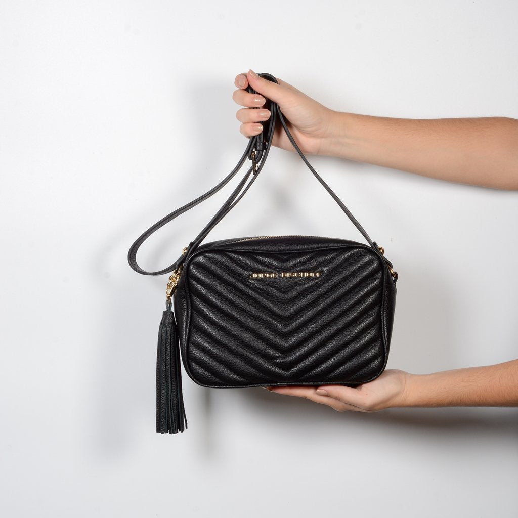 Jorge Bischoff Brulée Barbicacho Leather Crossbody Bag