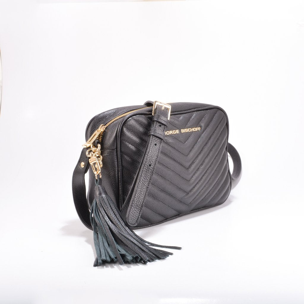 Jorge Bischoff Brulée Barbicacho Leather Crossbody Bag