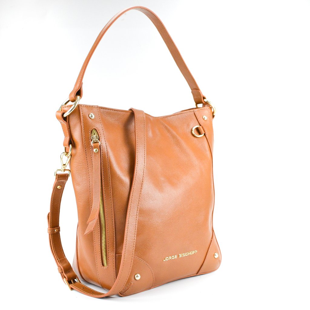Jorge Bischoff Leather Hobo Bag