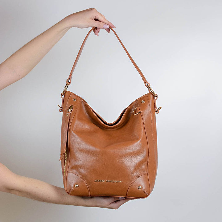 Jorge Bischoff Leather Hobo Bag