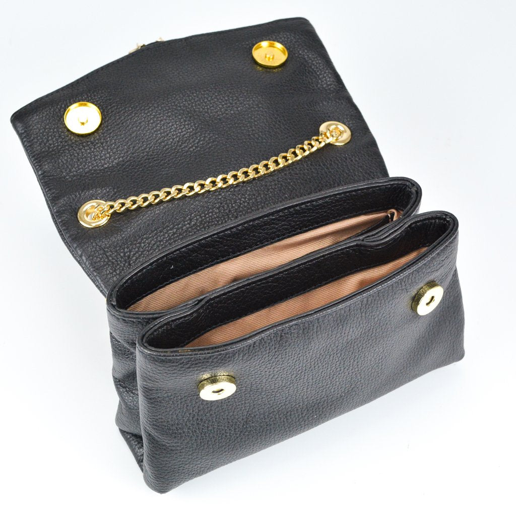 Jorge Bischoff Leather Studded Crossbody Bag