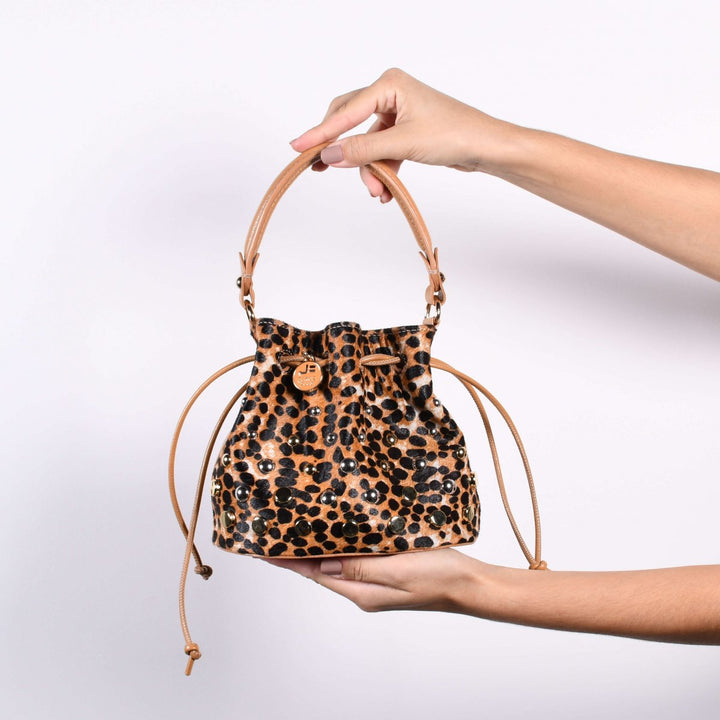 Jorge Bischoff Animal Print Leather Bag
