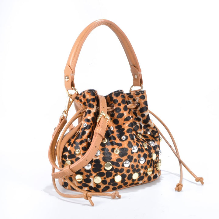 Jorge Bischoff Animal Print Leather Bag