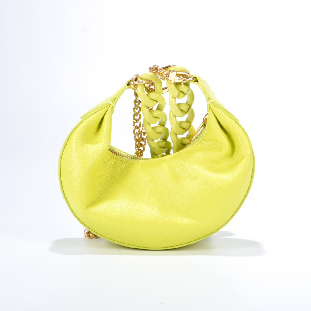 Jorge Bischoff Hotfix Leather Hobo Bag