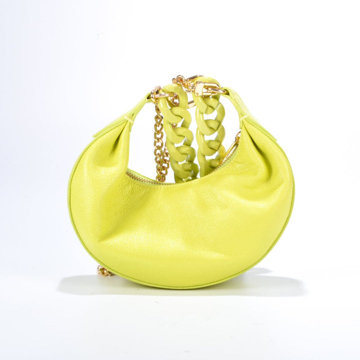 Jorge Bischoff Hotfix Leather Hobo Bag