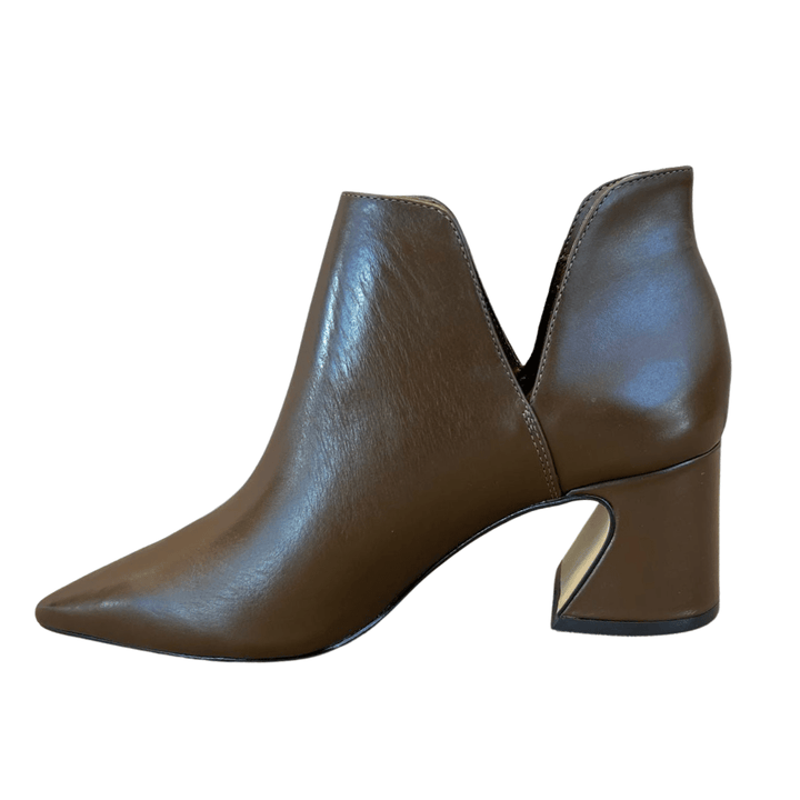 Leather Cutout Boots