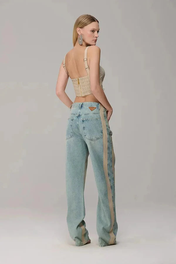 Calça Jeans Reta