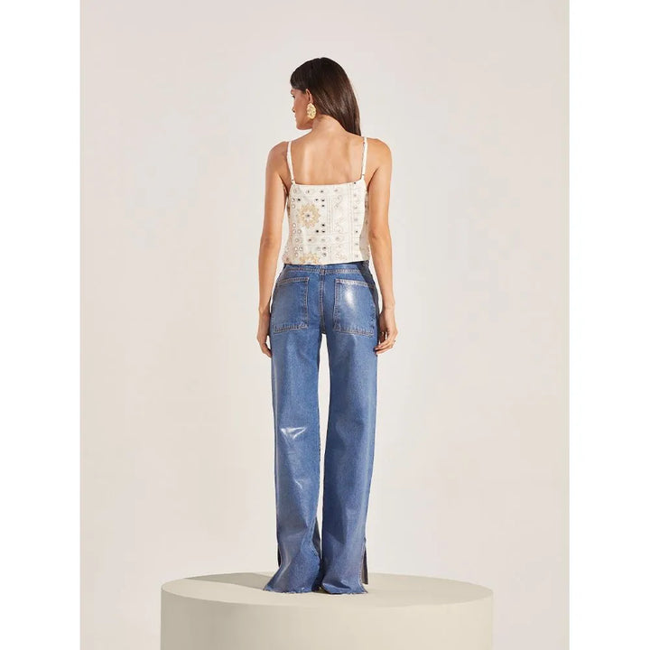 Shine Skunk Jeans