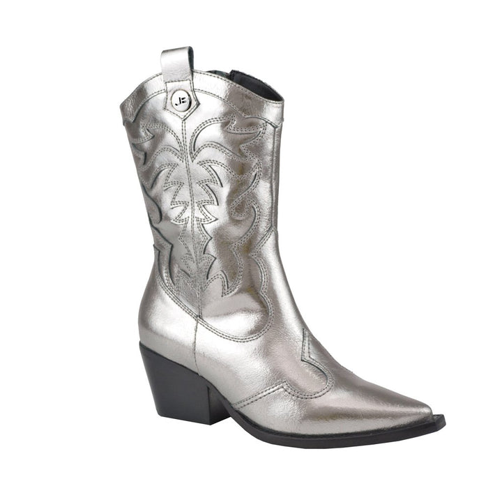 Jorge Bischoff Leather Mid-Calf Western Boot