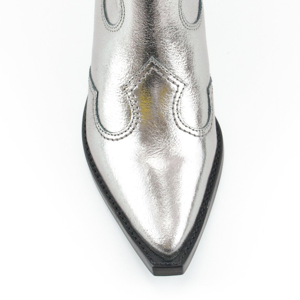 Jorge Bischoff Leather Mid-Calf Western Boot