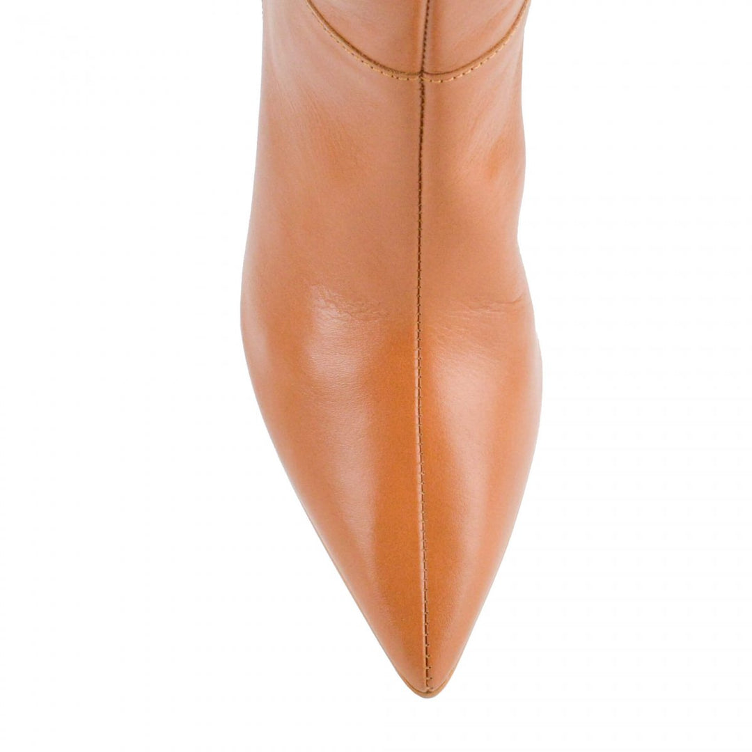 Jorge Bischoff Leather Thin Heel Boot