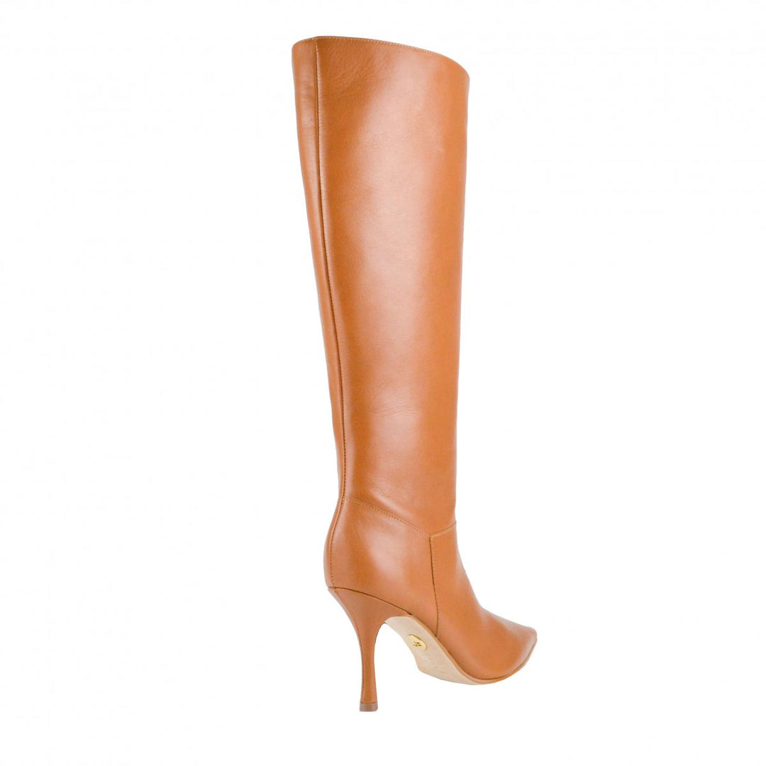 Jorge Bischoff Leather Thin Heel Boot