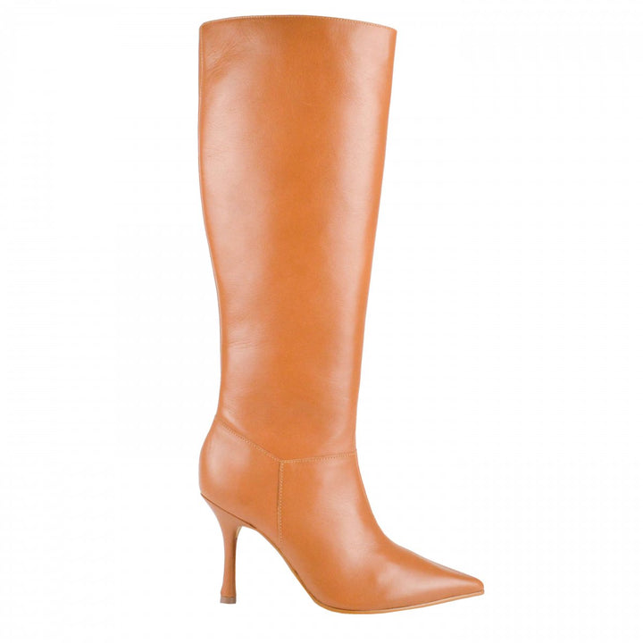 Jorge Bischoff Leather Thin Heel Boot