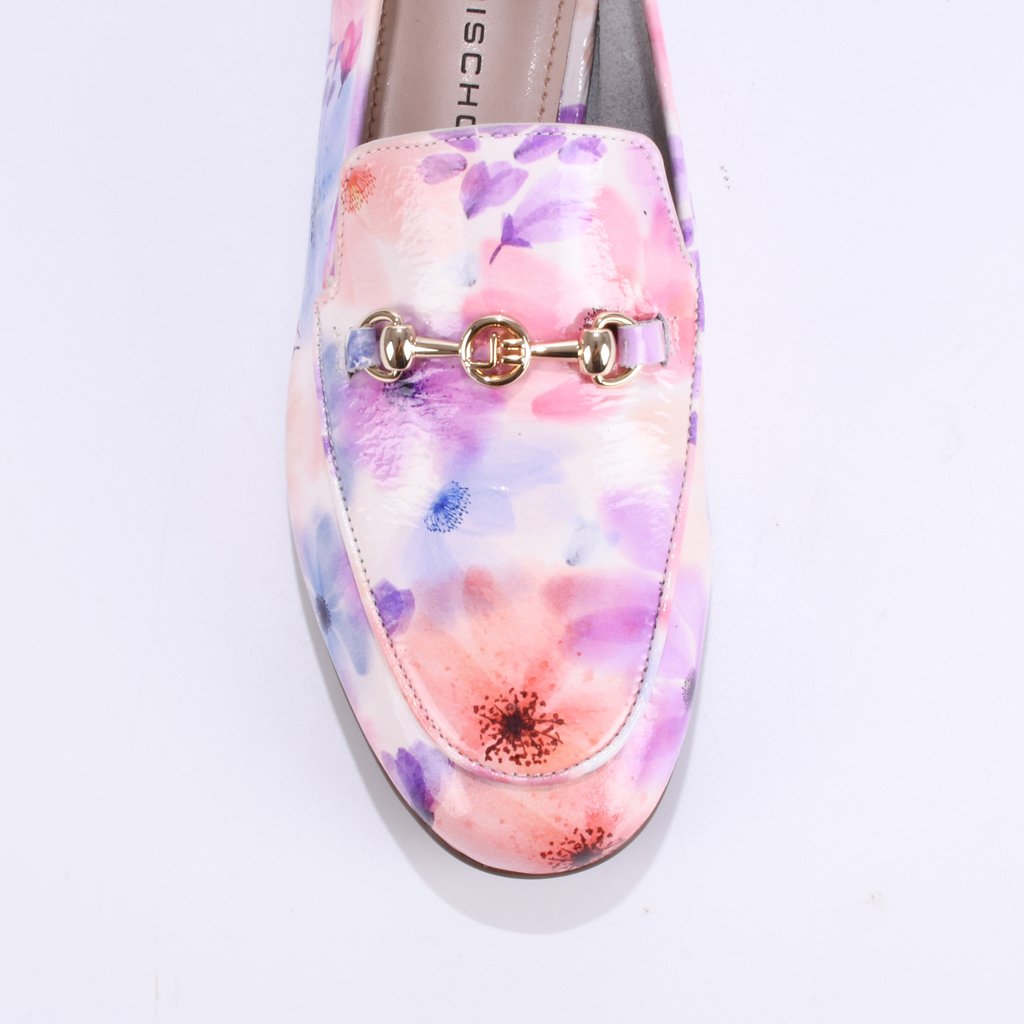 Jorge Bischoff Floral Leather Loafer